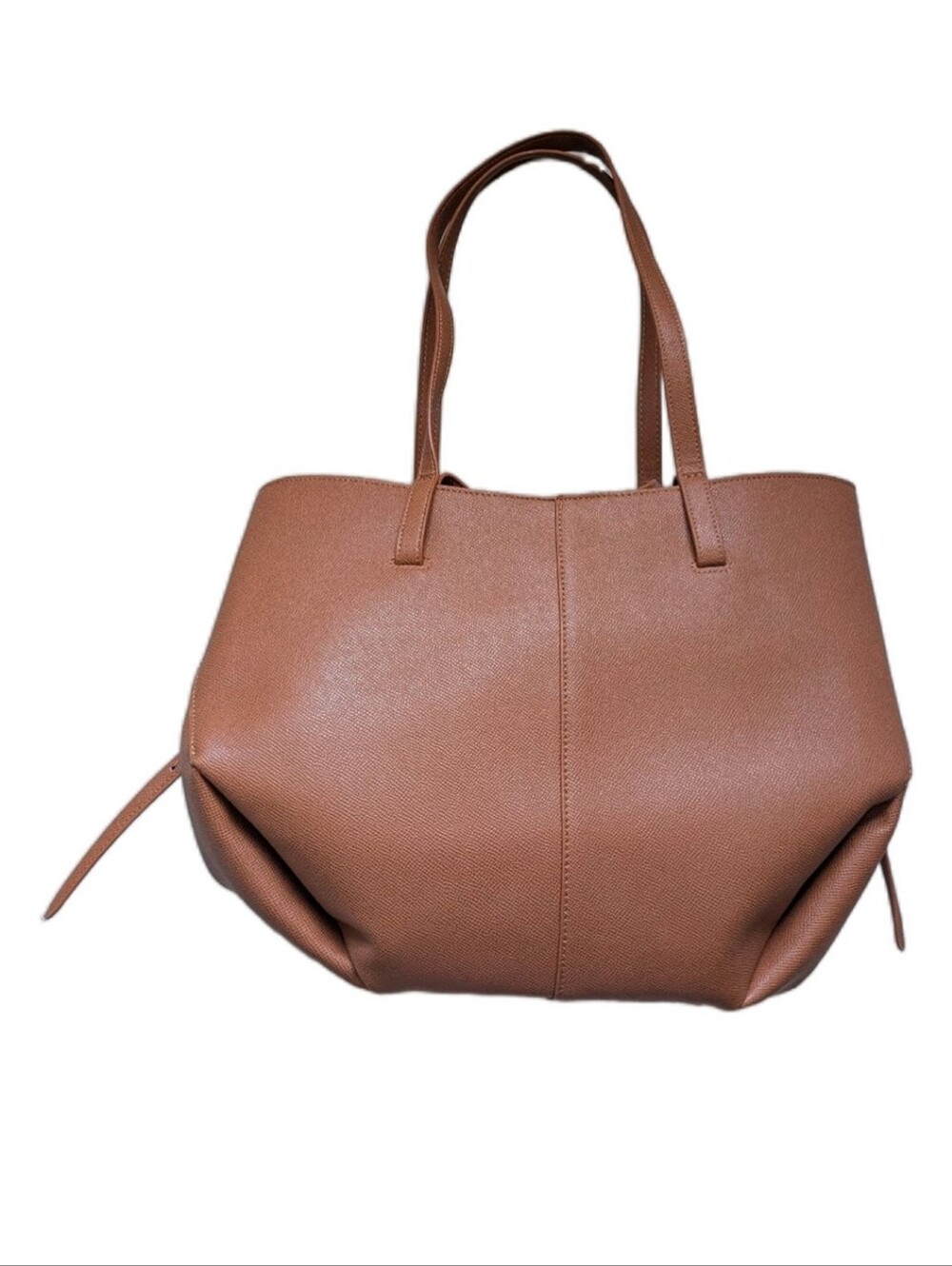 Large Camel Brown Tote Bag